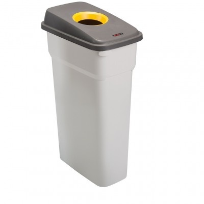 Odpadkový koš na tříděný odpad Selecto šedý